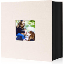 XXL Fotoalbum Leinen 1000 Fotos 10x15cm Beige