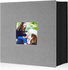 XXL Fotoalbum 1000 10x15 Leinen Einsteckalbum für Hoch und Querformat