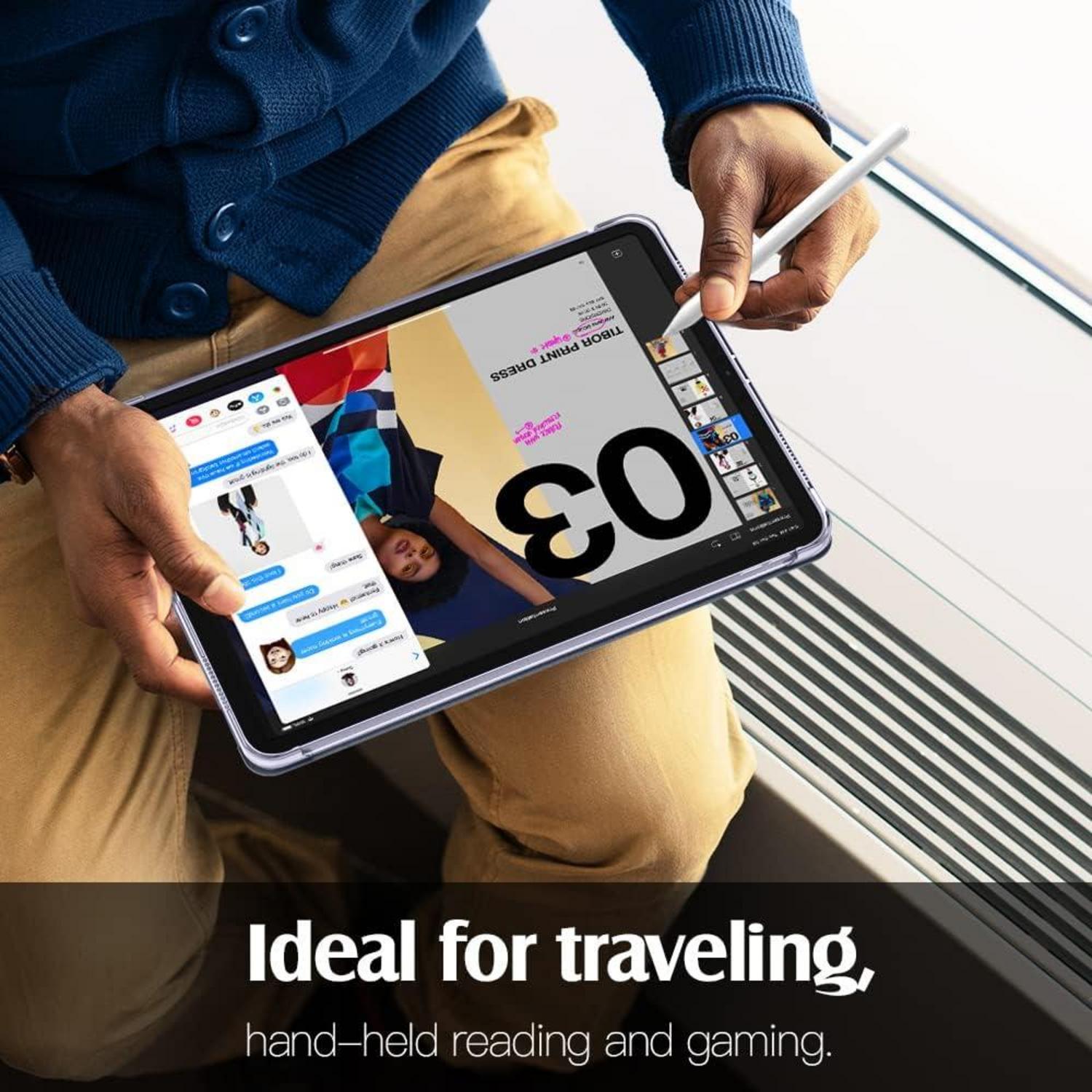 iPad Air 11 Zoll Hülle M2 2024 Generation Schlank Schutzhülle Grau