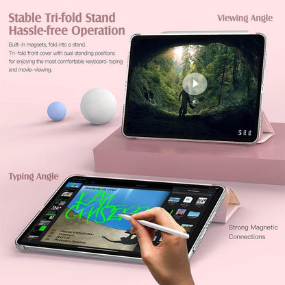 TiMOVO iPad Air 11 Hülle 2024/6/5/4 Gen. Schlank Schutzhülle Capri Blau