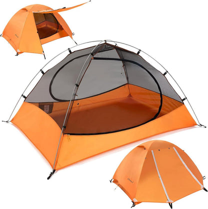 3-Jahreszeiten Zelt Camping 2/3/4 Personen Wasserdicht Ultraleicht