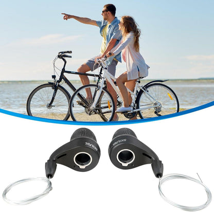 21 Speed Fahrrad Schalthebel 3x7 Revoshifter Set Twist-Schalthebel