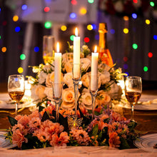 Romadedi Kristallglas Kerzenständer 3er Set Modern