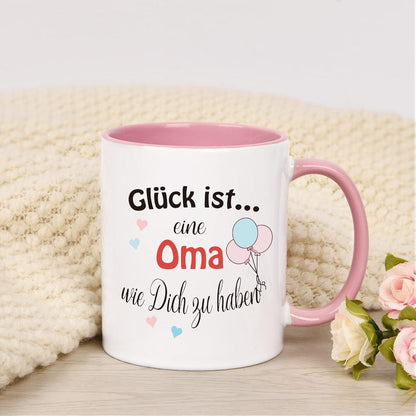 Oma Tasse Glück ist eine Oma zu haben Keramik Geschenk