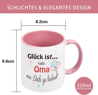 11oz Oma Tasse Glück Oma zu haben Kaffeetasse Muttertag Weihnachten