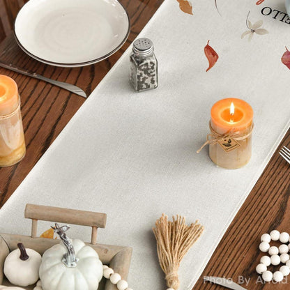 Artoid Mode Herbst Tischläufer Kürbisse Blumen Blätter