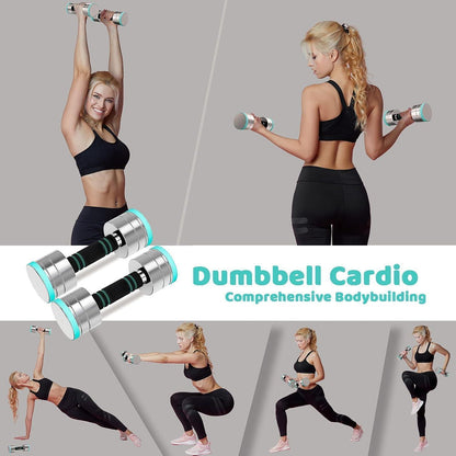 Dripex Verstellbare Kurzhanteln Set Stahl 2,5-50kg Fitness Hanteln Zuhause