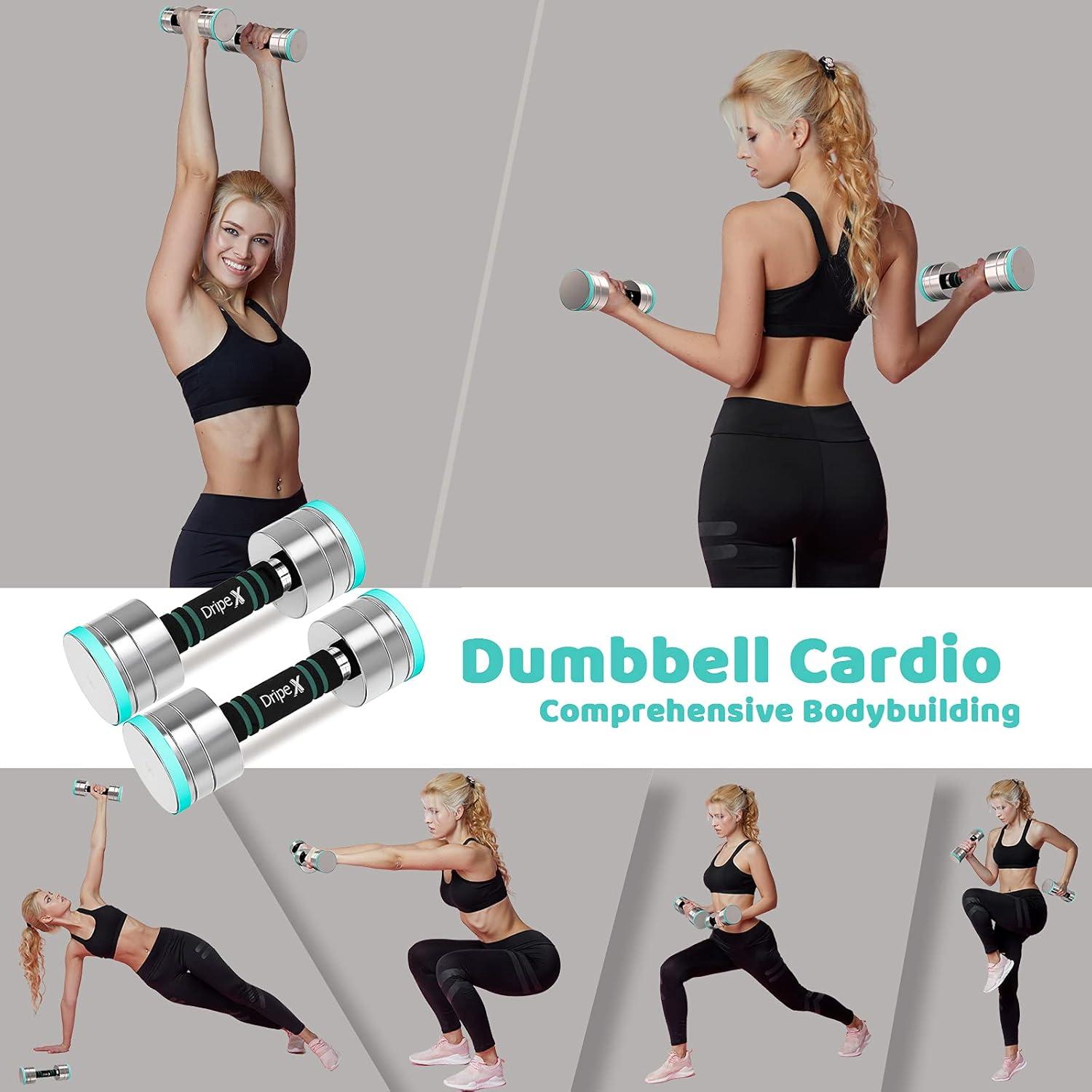 Verstellbare Kurzhanteln Set aus Stahl 2,5-50kg Fitness für Zuhause
