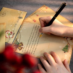 Weihnachts Briefpapier und Umschlagset 24 Stück inkl. Aufkleber