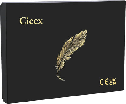 Cieex Vintage Schreibfeder Kalligraphie Set Bronze Ink Dip Pen