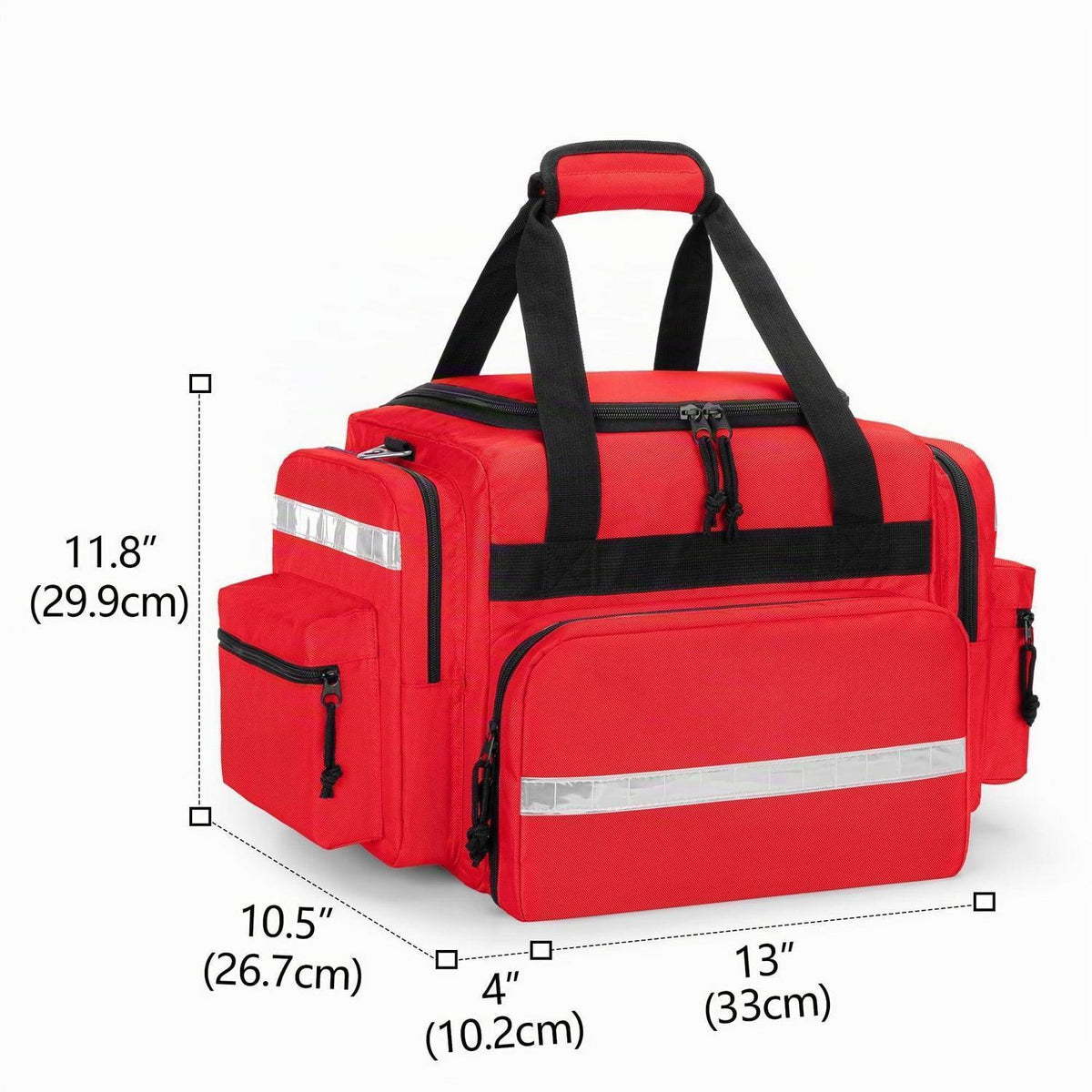 Trauma Tasche Rot – Erste Hilfe Set für Outdoor & Notfälle