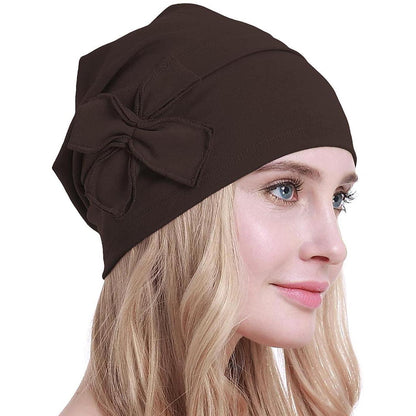 Chemo-Turban aus Bio-Baumwolle für Damen, leicht, hautfreundlich