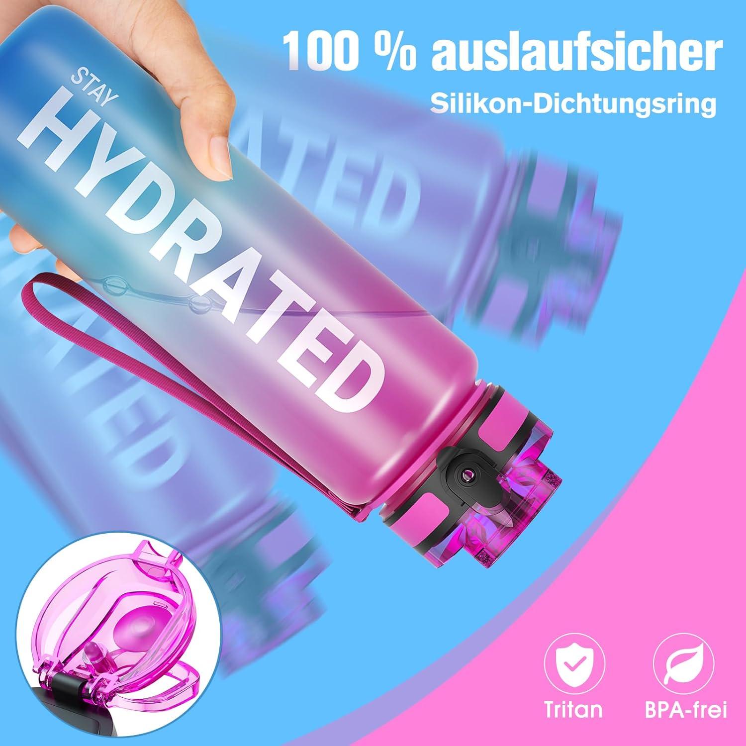 Sahara Sailor Trinkflasche BPA-frei Tritan Sport