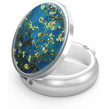 Tragbare Pillendose Metall 3 Fächer Medizin Organizer (2