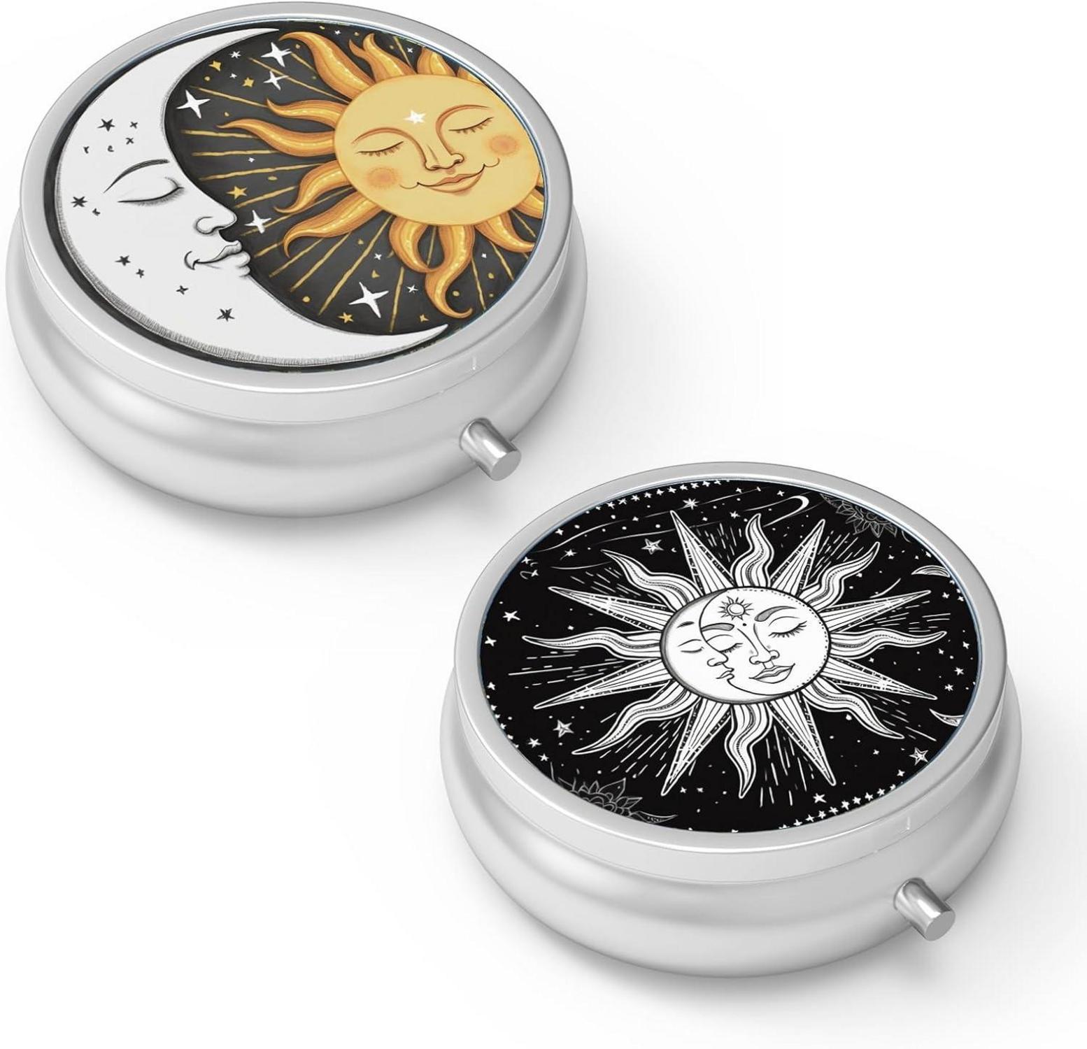 Pillendose 3 Fächer tragbares medizinisches Organizer Set