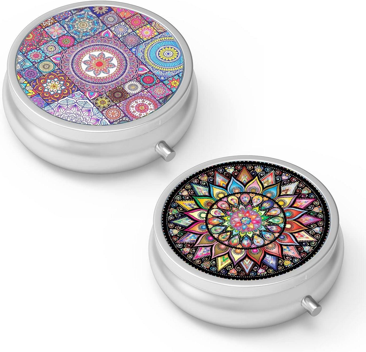 Pillendose 3 Fächer Medizin Tablet Vitamin Organizer SEO