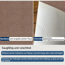 DFIONC Fußmatte innen waschbar Schmutzfangmatte Türmatte