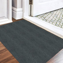 DFIONC Fußmatte innen Dunkelgrau 40x60 cm waschbar