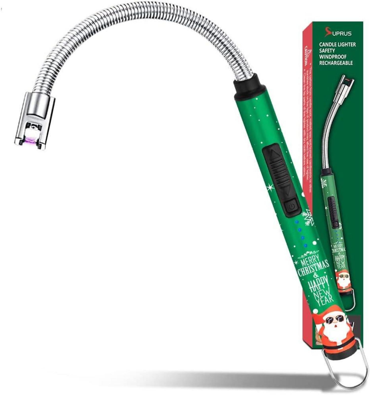 Elektrisches Lichtbogen-Feuerzeug mit 360° flexiblem Hals & 4