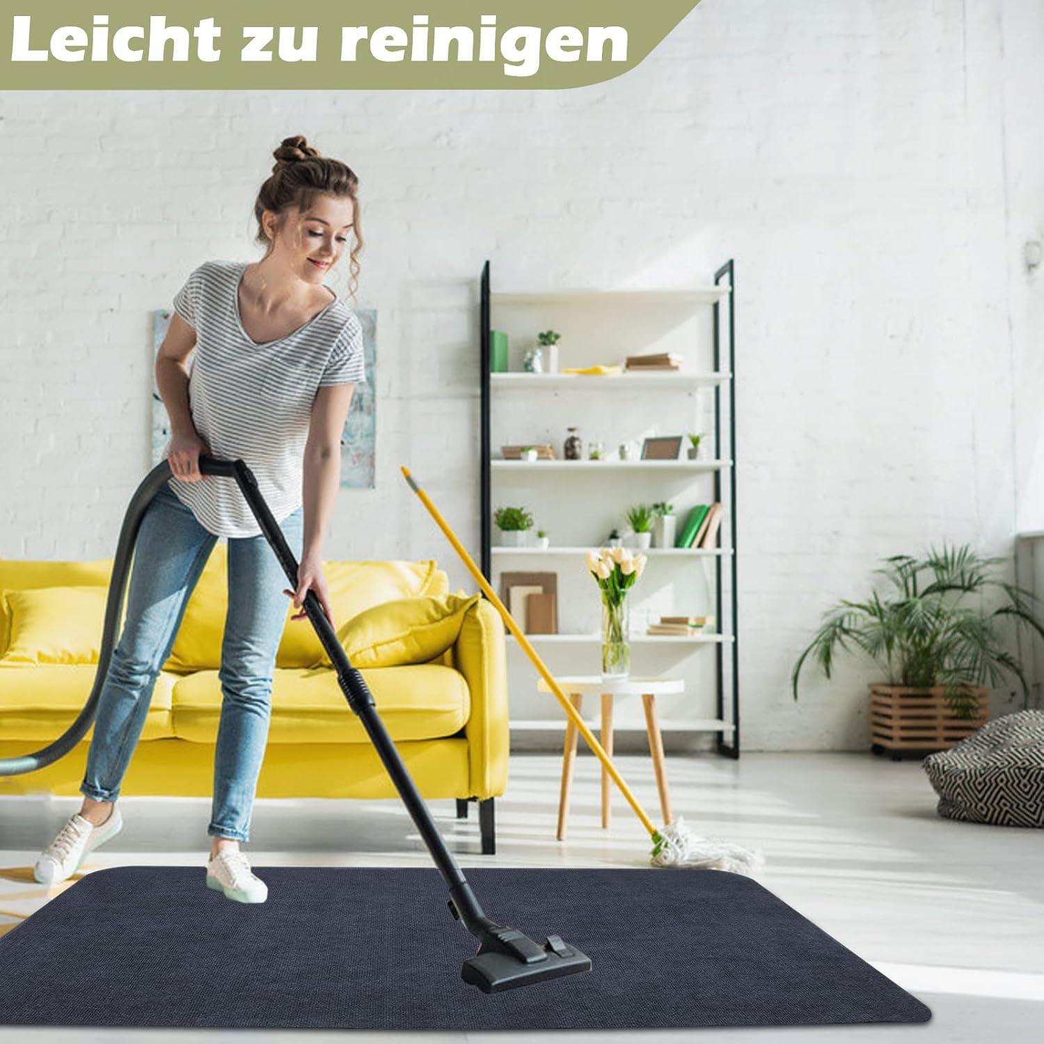 Bodenschutzmatte 90x140 cm rutschfeste Schutzmatte Parkett Vinyl Fliesen