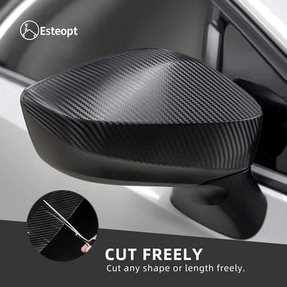 Carbon Folie Schwarz 5cm*10m | Kohlefaser Aufkleber