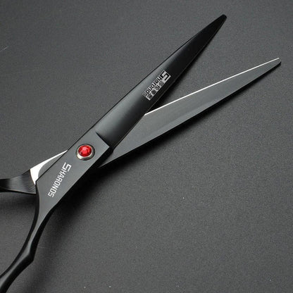 Professionelles Friseurscheren-Set Rosenmuster Edelstahl 17,8 cm