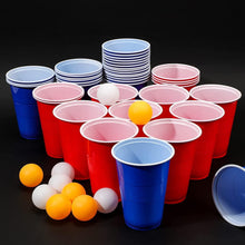 Beer Pong Becher Set 50 Becher 5 Bälle 473ml Partybecher
