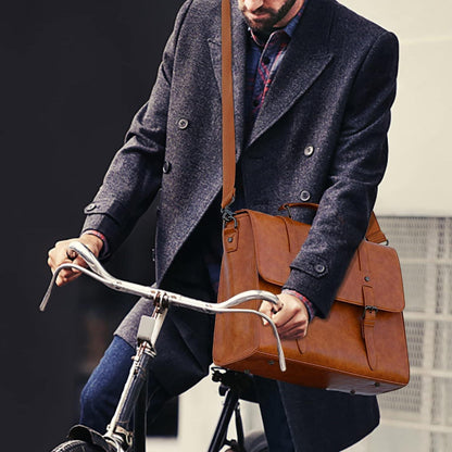 Umhängetasche Herren Aktentasche Laptoptasche 15.6 Zoll Wasserdicht