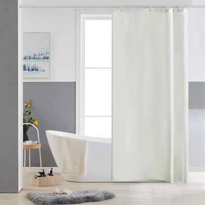 Duschvorhang Antischimmel Polyester Wasserabweisend Beige 90x180