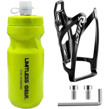 Fahrrad Flaschenhalter mit 21 Oz Trinkflasche Gelb - BPA