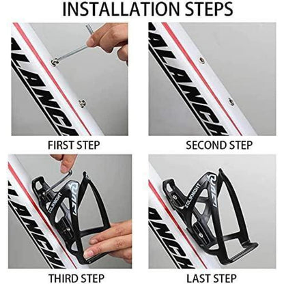 Fahrrad Flaschenhalter mit 21 Oz Trinkflasche Gelb - BPA