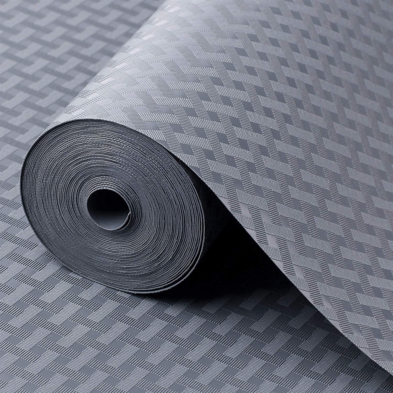 Schubladenmatte Antirutschmatte Eva Material Wasserdichte Schrankauskleidung 30x150cm Grau