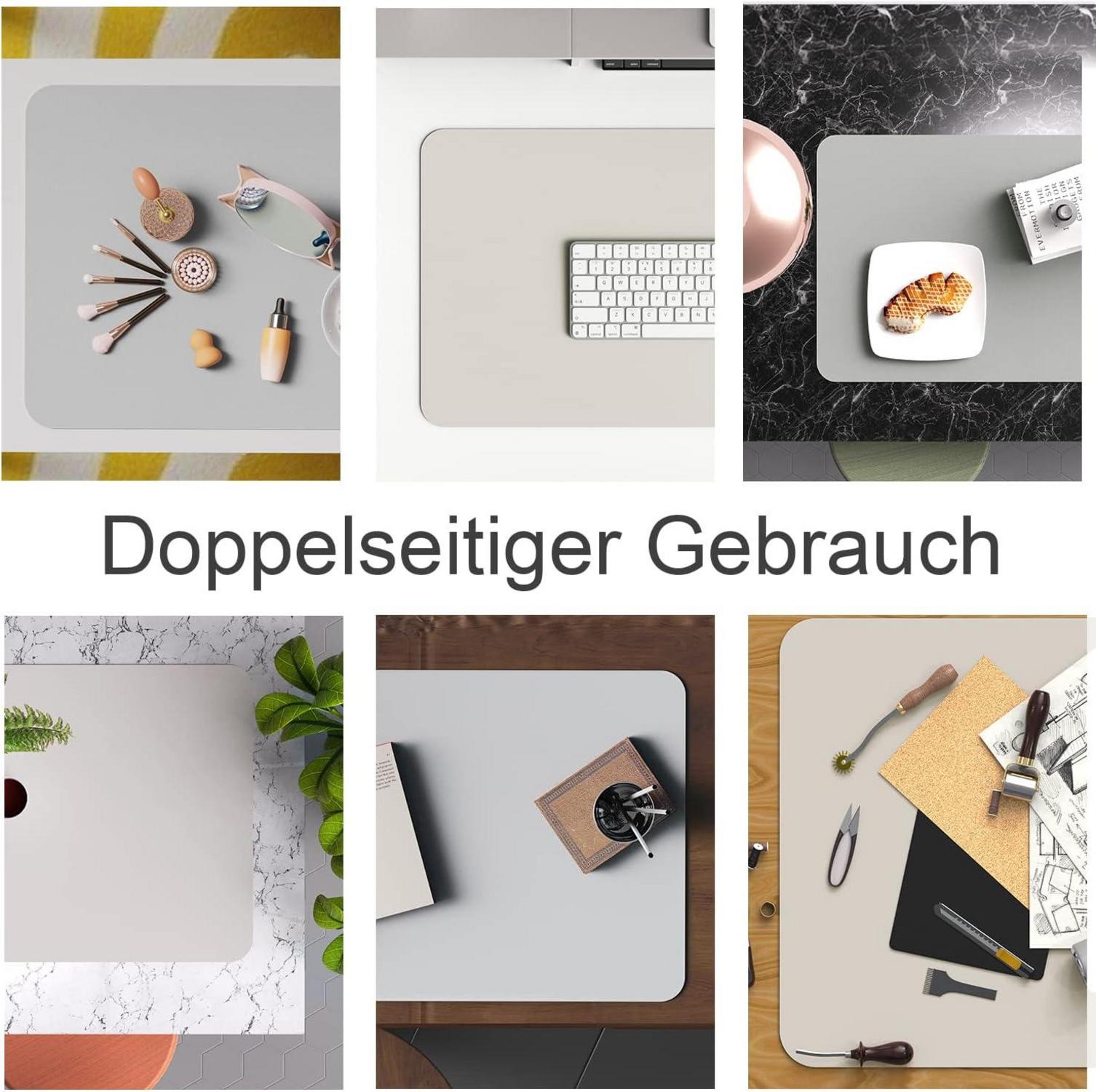 Schreibtischunterlage Office Mauspad doppelseitig nutzbar wasserdicht