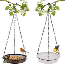 Vogelfutterspender Set Metall für Vögel hängend &tränke