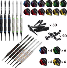 Turnart Dartpfeile Set 18g Kunststoffspitze 9