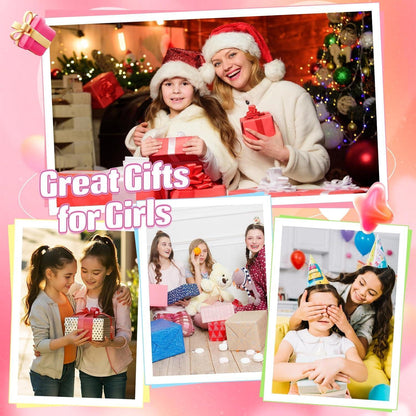 DIY Armband Set Mädchen Geschenkbox Kristallperlen Einhorn