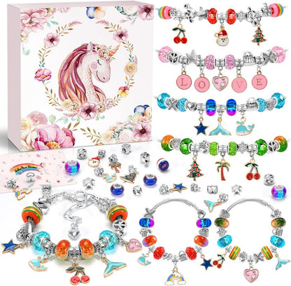 DIY Armband Bastelset für Mädchen - Party Craft Spielzeug 4-12 Jahre