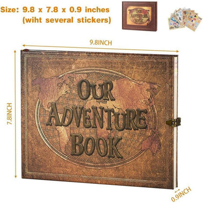 Fotoalbum zum Selbstgestalten, Scrapbook Groß, 180