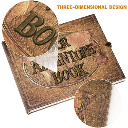 Fotoalbum zum Selbstgestalten, Scrapbook Groß, 180