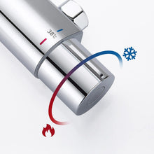 Auralum Duscharmatur Thermostat Edelstahl Höhenverstellbar