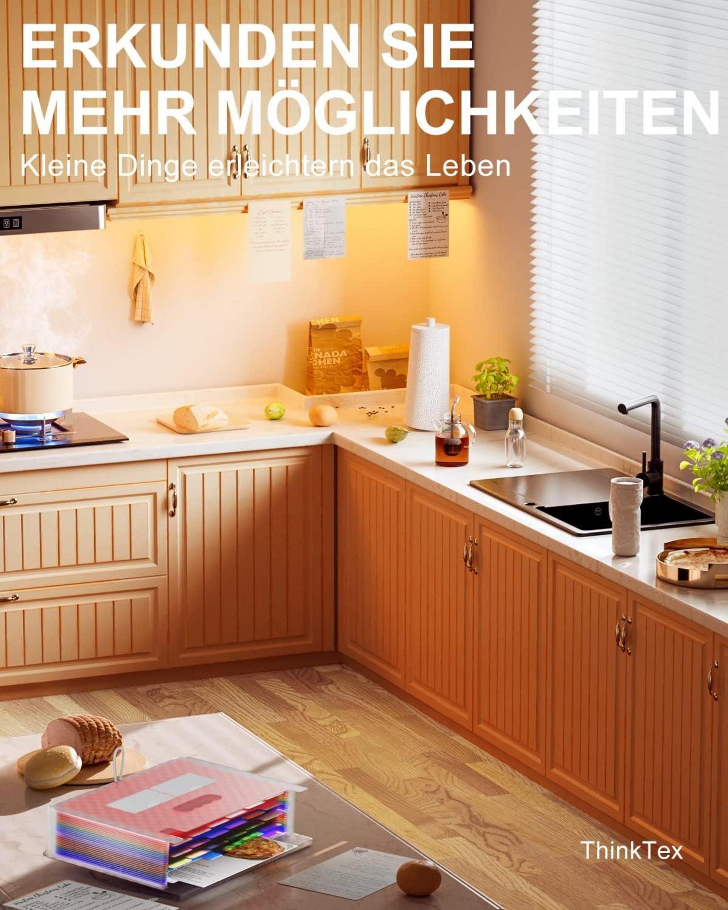 Akkordeon Aktenordner erweiterbar A4 Briefgröße Dokumentenkasten Rose