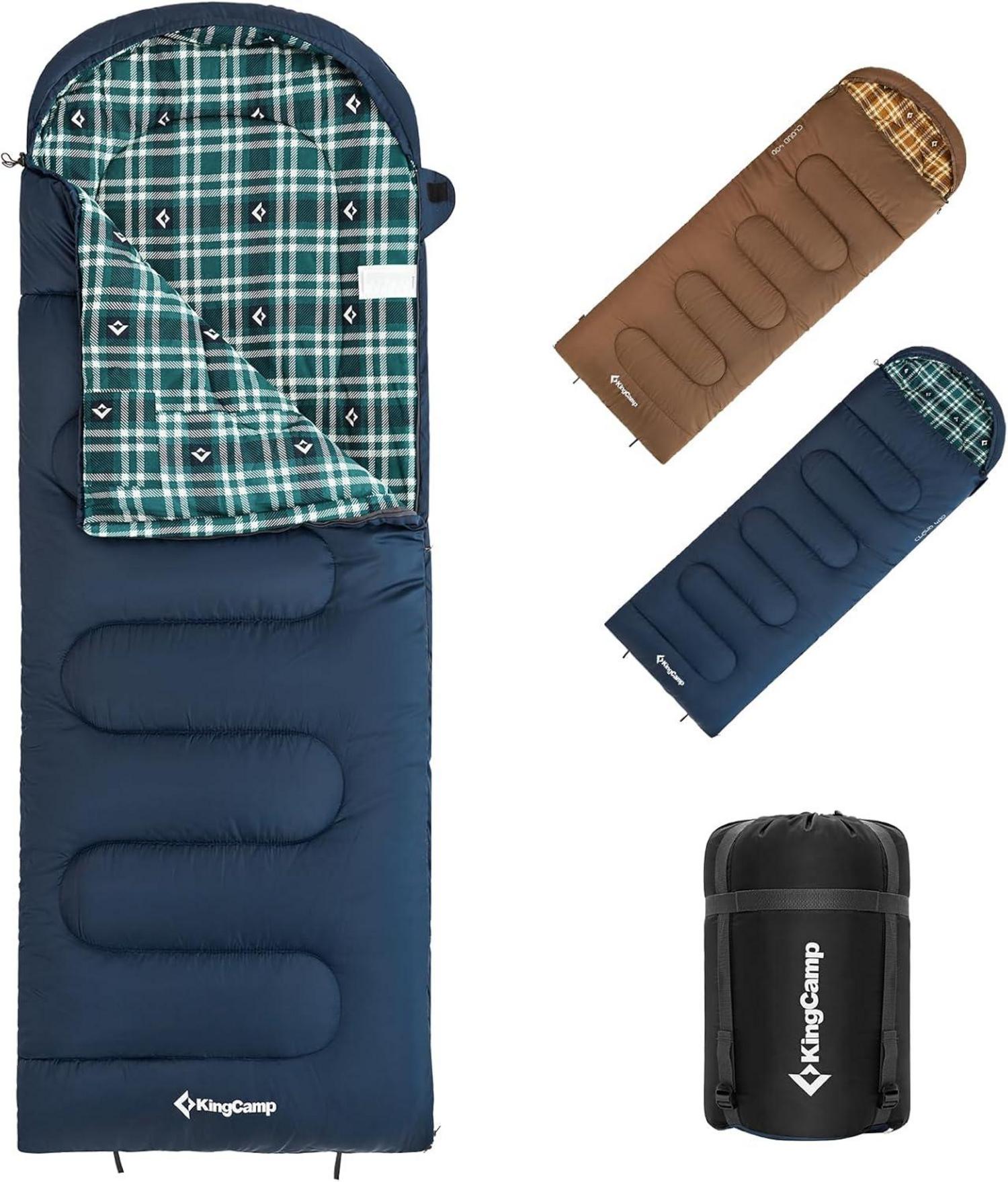 Deckenschlafsack für Erwachsene 3-4 Jahreszeiten 400g Warme Füllung