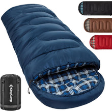 KingCamp Schlafsack Outdoor Warmer Deckenschlafsack 400g