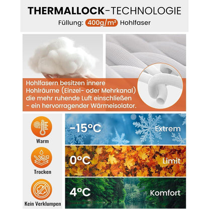 KingCamp Schlafsack Outdoor Warmer Deckenschlafsack 400g