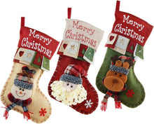 Große Weihnachtsstrümpfe Set