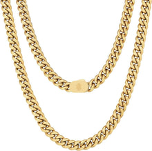 Hochwertige 8mm Cuban Link Chain Herren Armband Edelstahl