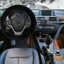 3 Stück Auto Lenkradhülle Plüsch Winter Warme