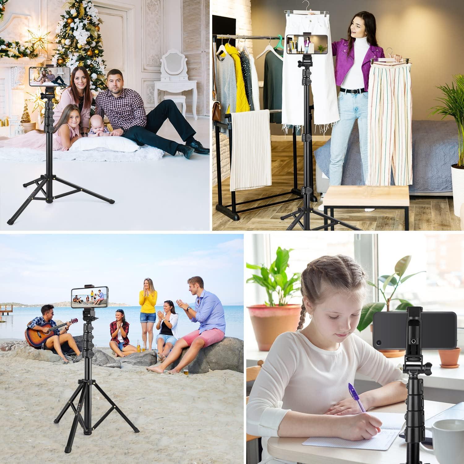 Victiv Handy Stativ Ständer 172cm Smartphone Tripod Fernauslöser Selfie Stick