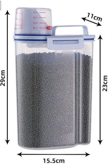 Luftdichter Vorratsbehälter für Haustiere