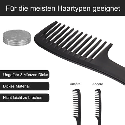 5-teiliges HaarKamm Set für Männer und Frauen, Antistatischer Profi Friseur Kamm